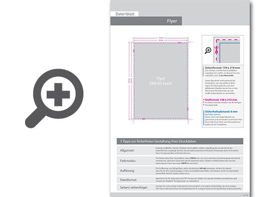 Product Bild flyer_din_a5_(14_8_cm_x_21_0_cm)__einseitig_bedruckt