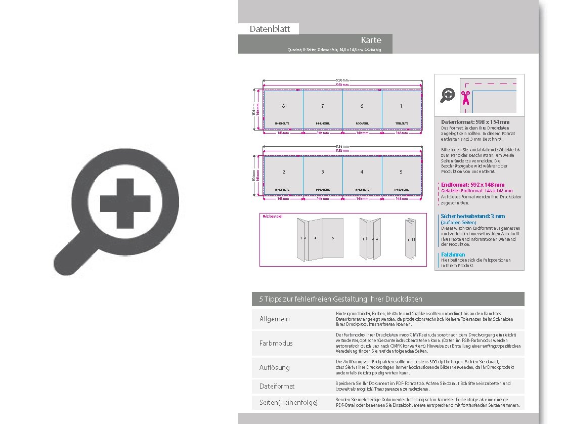 Product Bild taufkarte__gefalzt_auf_quadrat_14_8_cm_x_14_8_cm__vertikaler_zickzackfalz__8-seitig