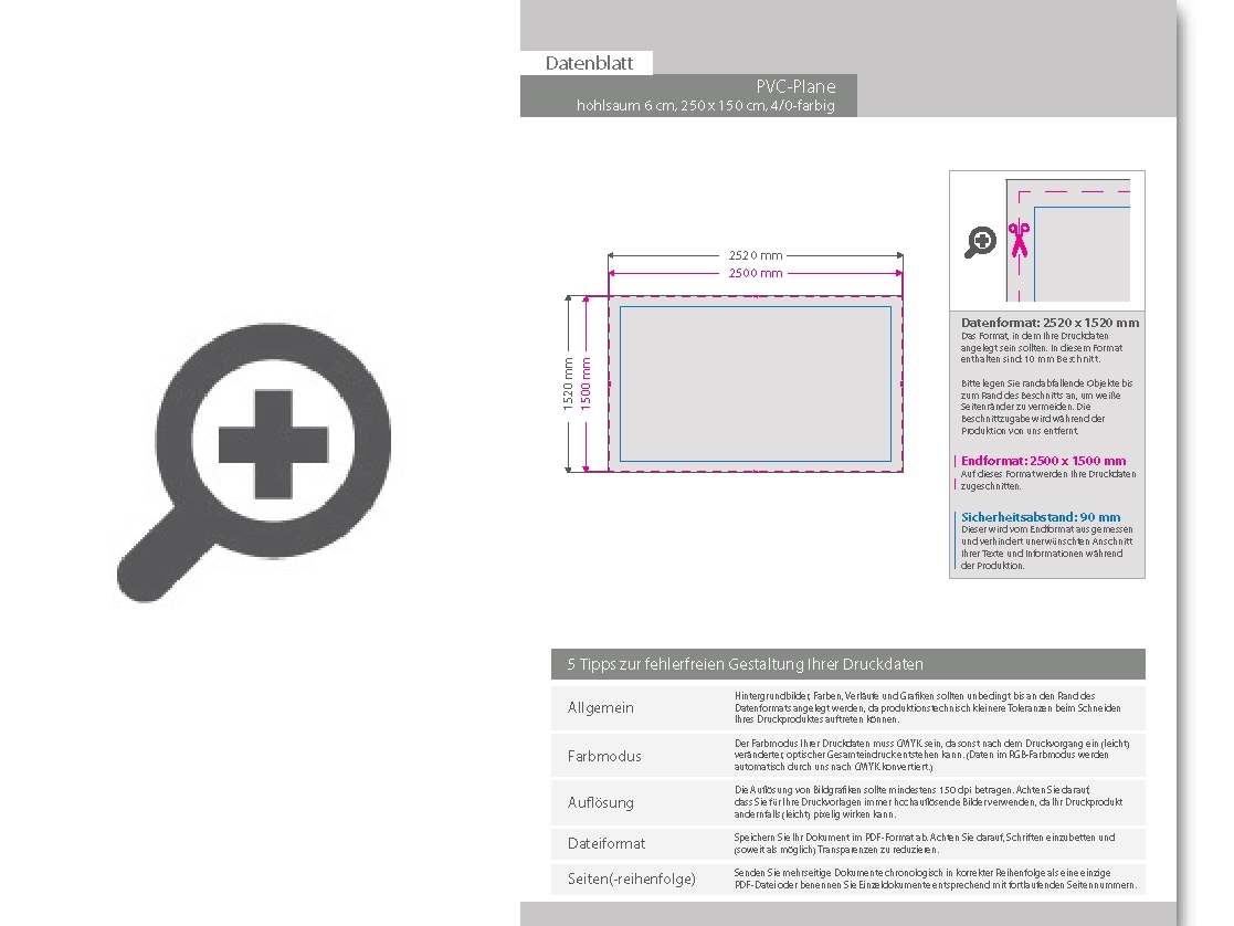 Product Bild hochwertige_pvc-plane_250_x_150_cm__4_0-farbig_bedruckt__hohlsaum_links_und_rechts_(durchmesser_hohlsaum_6_0_cm)