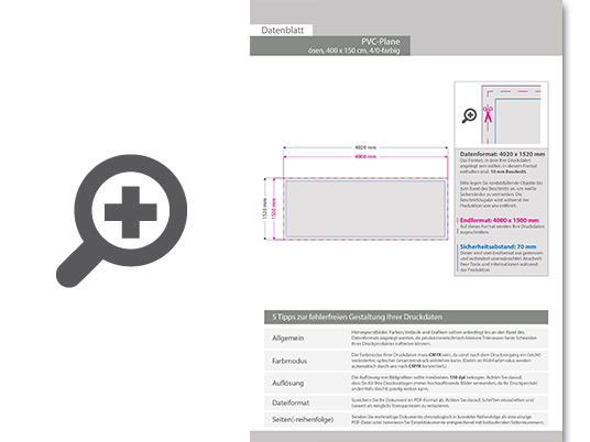 Product Bild hochwertige_pvc-plane_400_x_150_cm__4_0-farbig_bedruckt____sen_im_abstand_von_50_cm_oben_und_unten